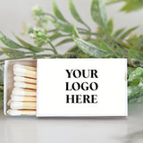 Bulk Logo Match Boxes / Custom Brand Design / Personalized Matches / Custom Promotional Great Business Branding / Double Label Style