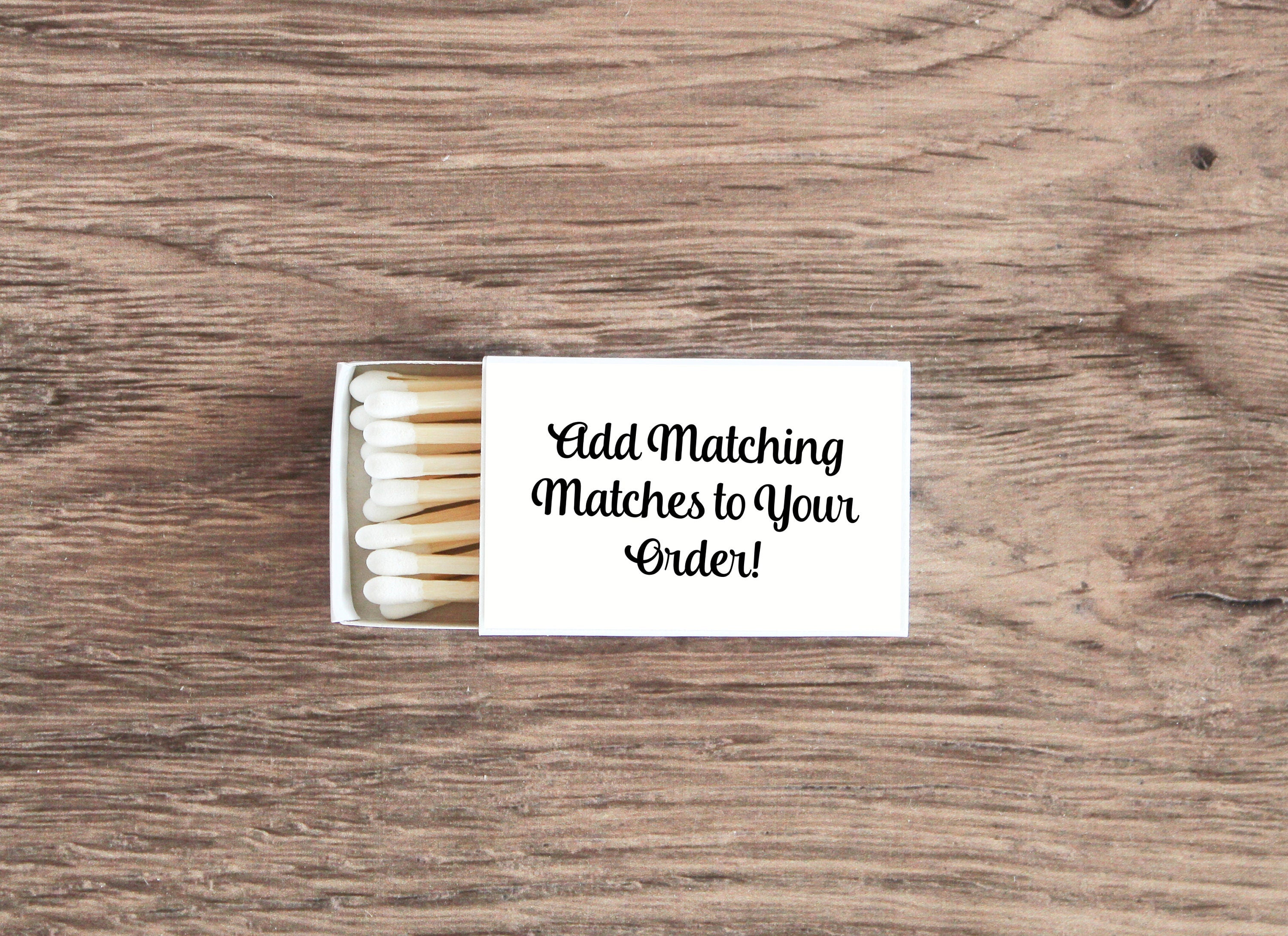 Custom Matches for Baby Shower Favors / Shower Favors / Custom Party Favors / Baby Shower Favor ideas / Sold in Sets of 10