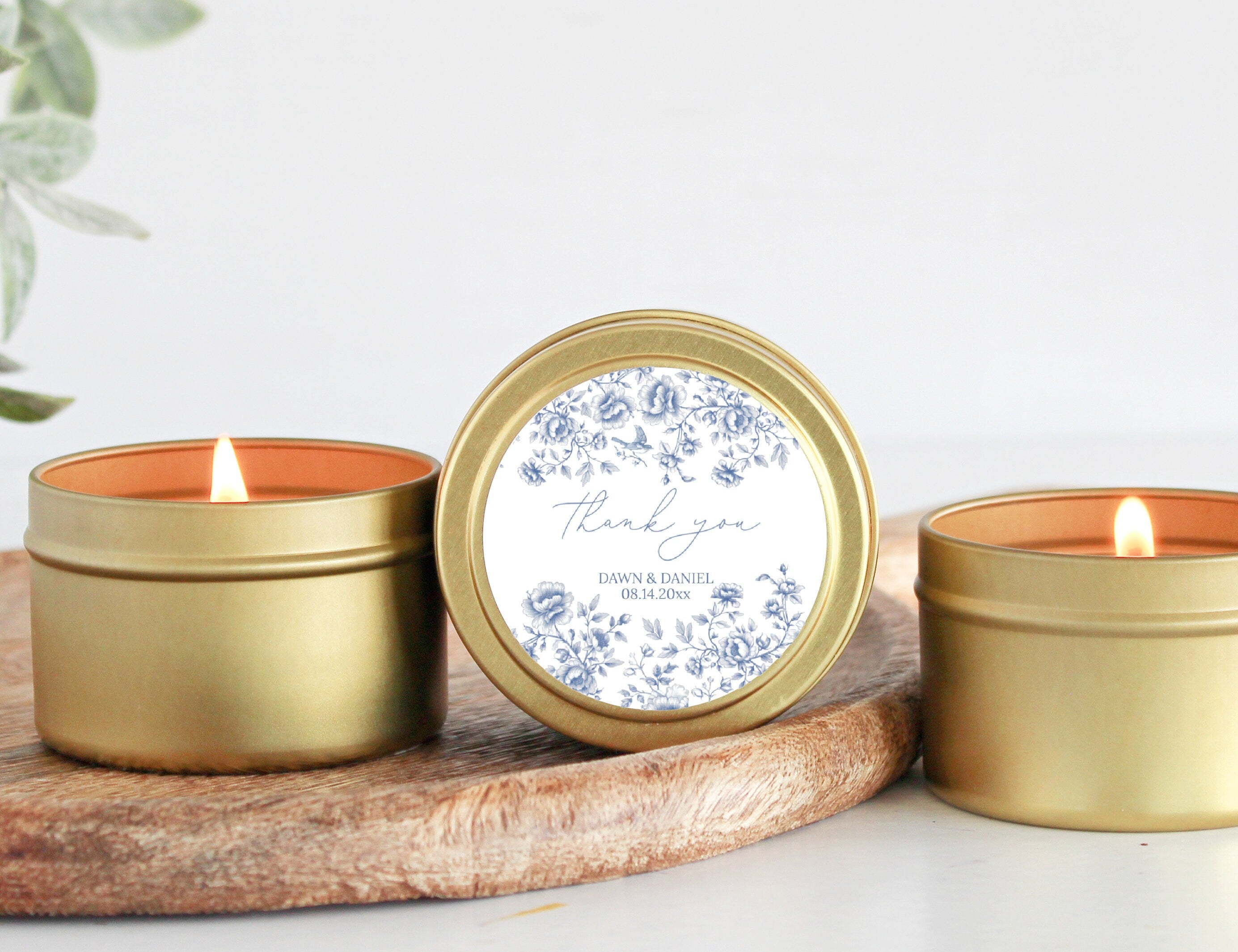 Something Blue Before I do / Set of 10 Bulk Candle Favors / Bridal Shower / Baby Shower / Gifts for Guest / Personalized / Dusty Blue