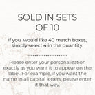 Personalized Matches / Set of 10 / Wedding Favors / The Perfect Match / Reception Favors / Bridal Shower / Engagement Party Favors Floral