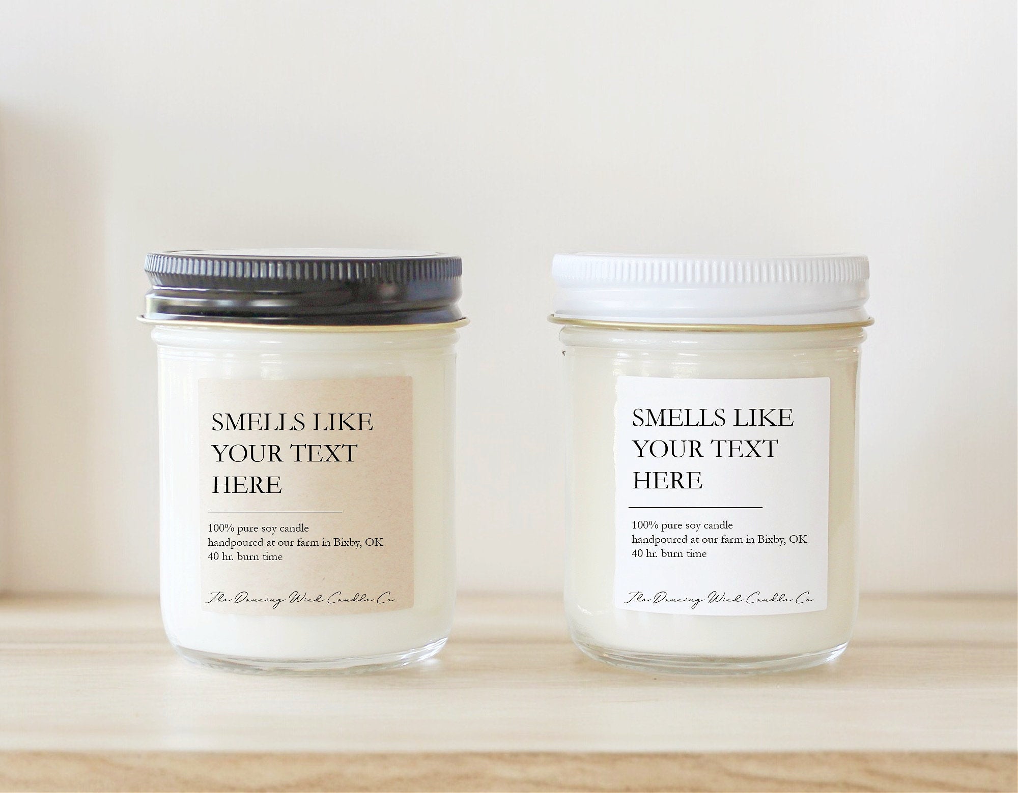 Smells like Custom Candle