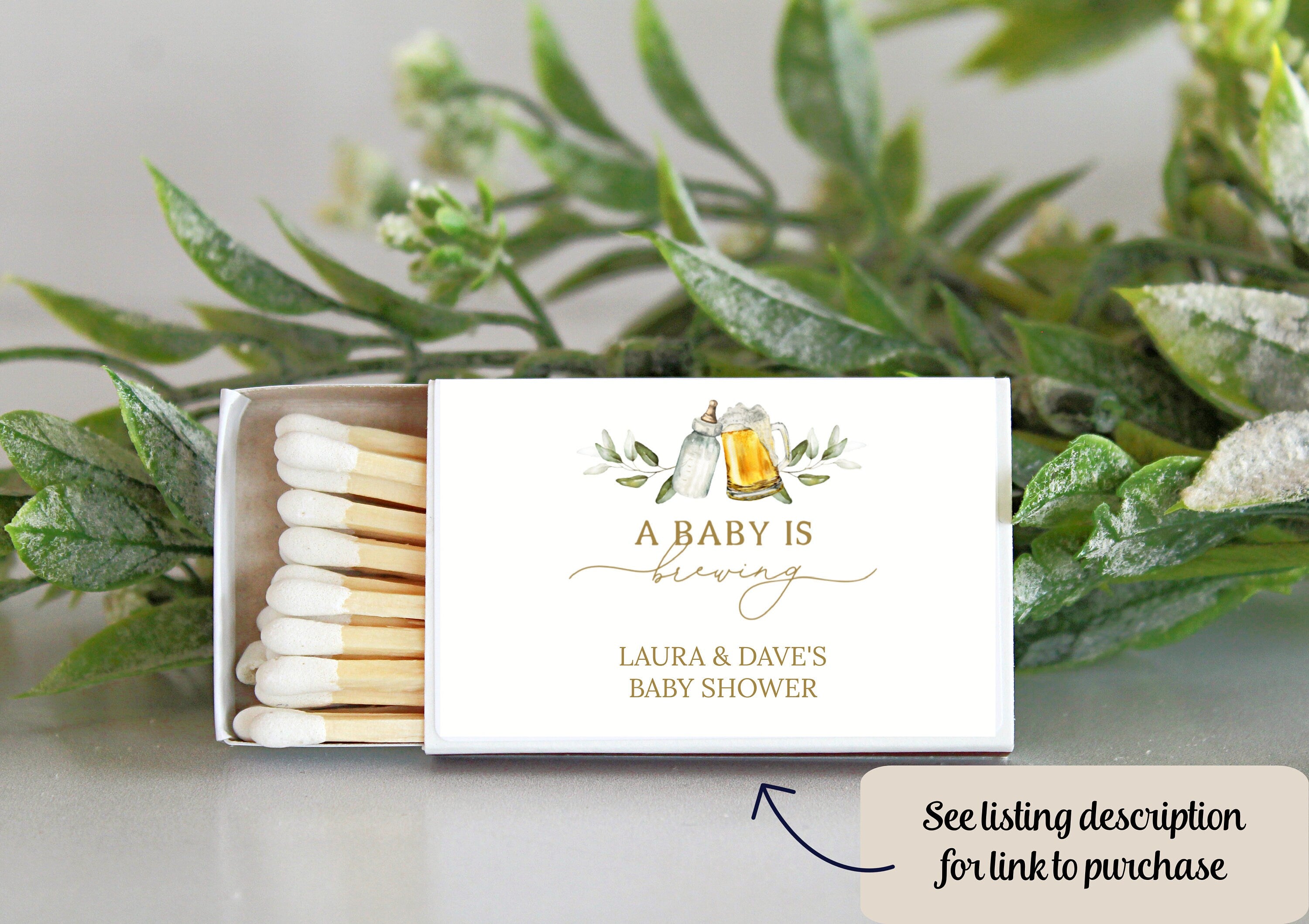 A Baby is Brewing / Bulk Candle Favors for Guests / Beer & Bottle Baby Shower / Coffee Baby Shower / Coed Baby Shower / Personalized Favors