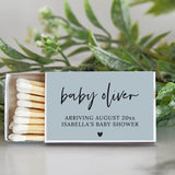 BULK Baby Shower Matches / SET OF 10 / Custom Matches / Baby Shower Favors / Personalized Shower Favors / Custom Party Favors / Unique Favor