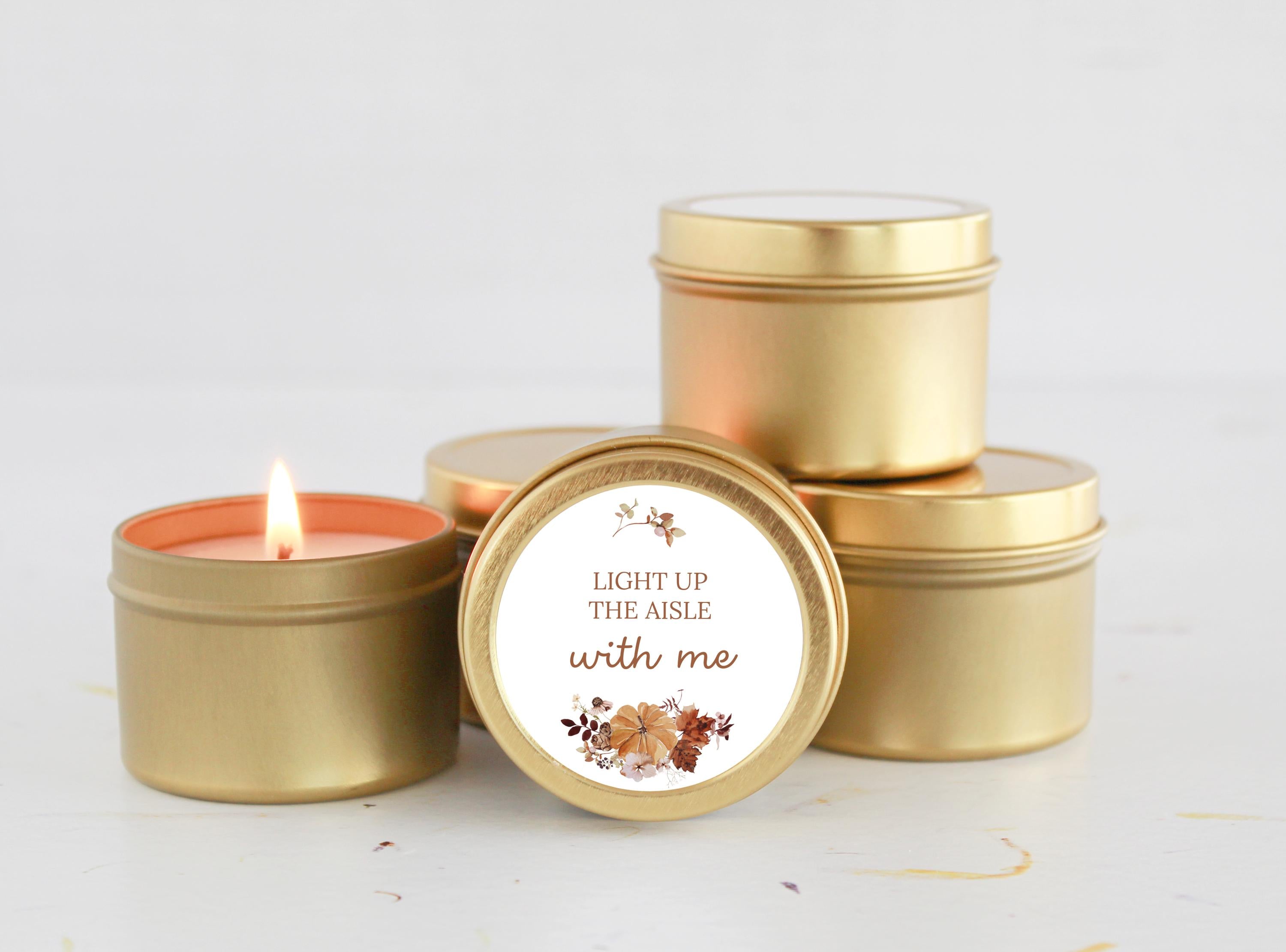 Fall Bridesmaid Proposal Gift / I can't say I do without you / Soy Candle / Maid of Honor/ Matron of Honor / Bulk Bridal Party Gift Autumn