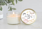 Friendsgiving Candle Favor / So very Thankful for you / Thanksgiving Table / Fall Candle / Hostess Gift / 4 oz. Candle Favors