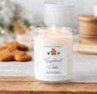 Gingerbread Cookie Soy Candle | Handpoured Christmas Scent | Holiday Bakery Scented Candle | Cozy Winter Gift | Stocking Stuffer