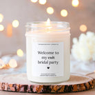 Bridesmaid Proposal Candle / Welcome to my cult, bridal party / Bridesmaid Gifts / Maid of Honor Matron of Honor Gift / Funny Candle