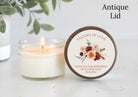 Autumn Wildflower Bridal Shower Favors / 4 oz. Soy Candle / Wedding Favor / Fall Boho Floral Rust Terracotta Burgundy – Falling in love