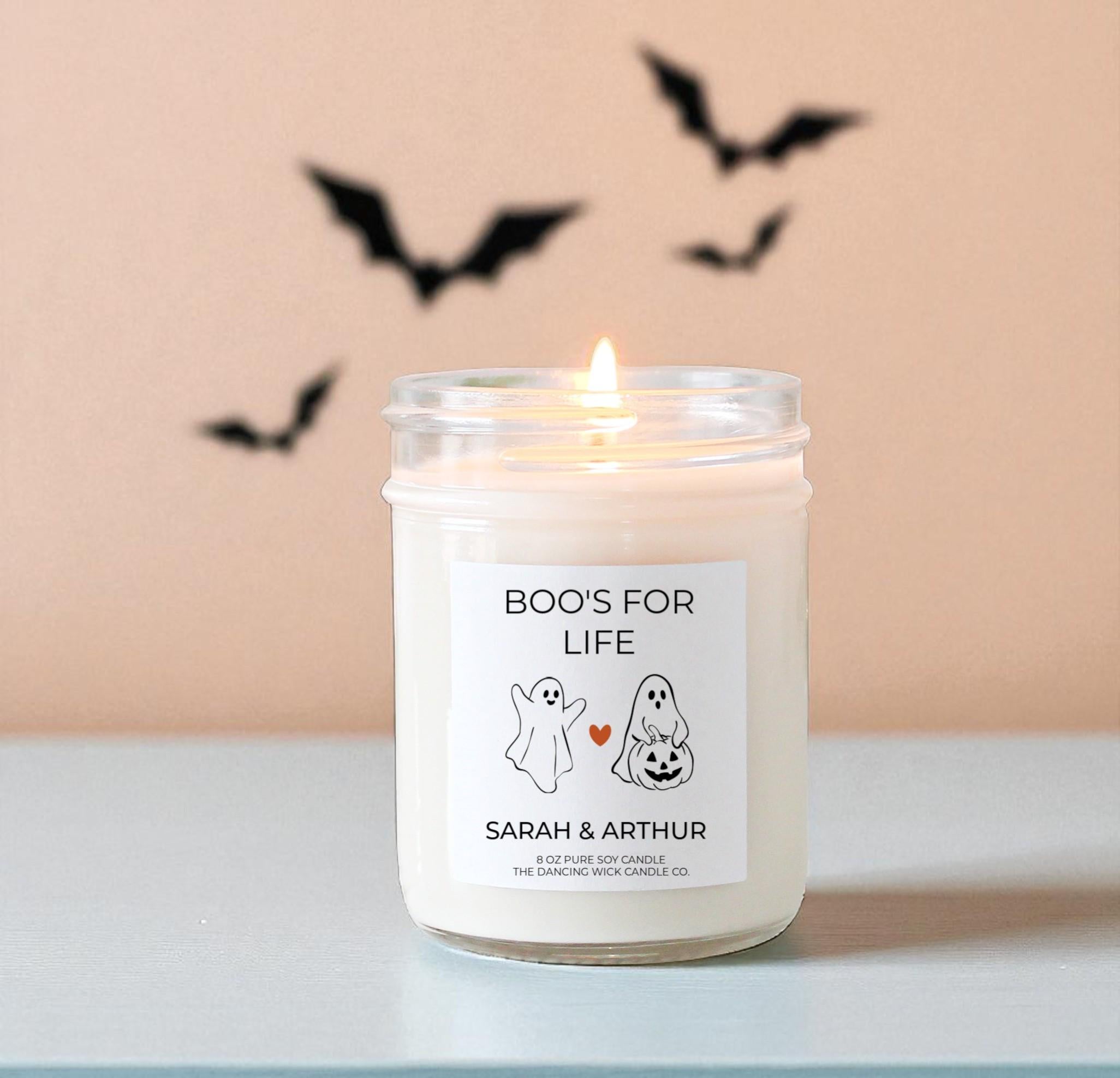 Personalized Boo Life Candle