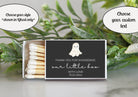 Little Boo Baby Shower Matchbox Favors – Set of 10 | Halloween Party Favors | Ghost Baby Shower | Fall Baby Shower | Personalized Matches