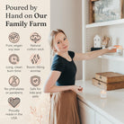 Personalized Merry Christmas Candle – Amber Jar Holiday Gift – 4oz & 8oz Soy Candle - Christmas Tree Design