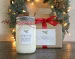 Merry & Bright Christmas Candle