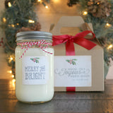 Merry & Bright Christmas Candle