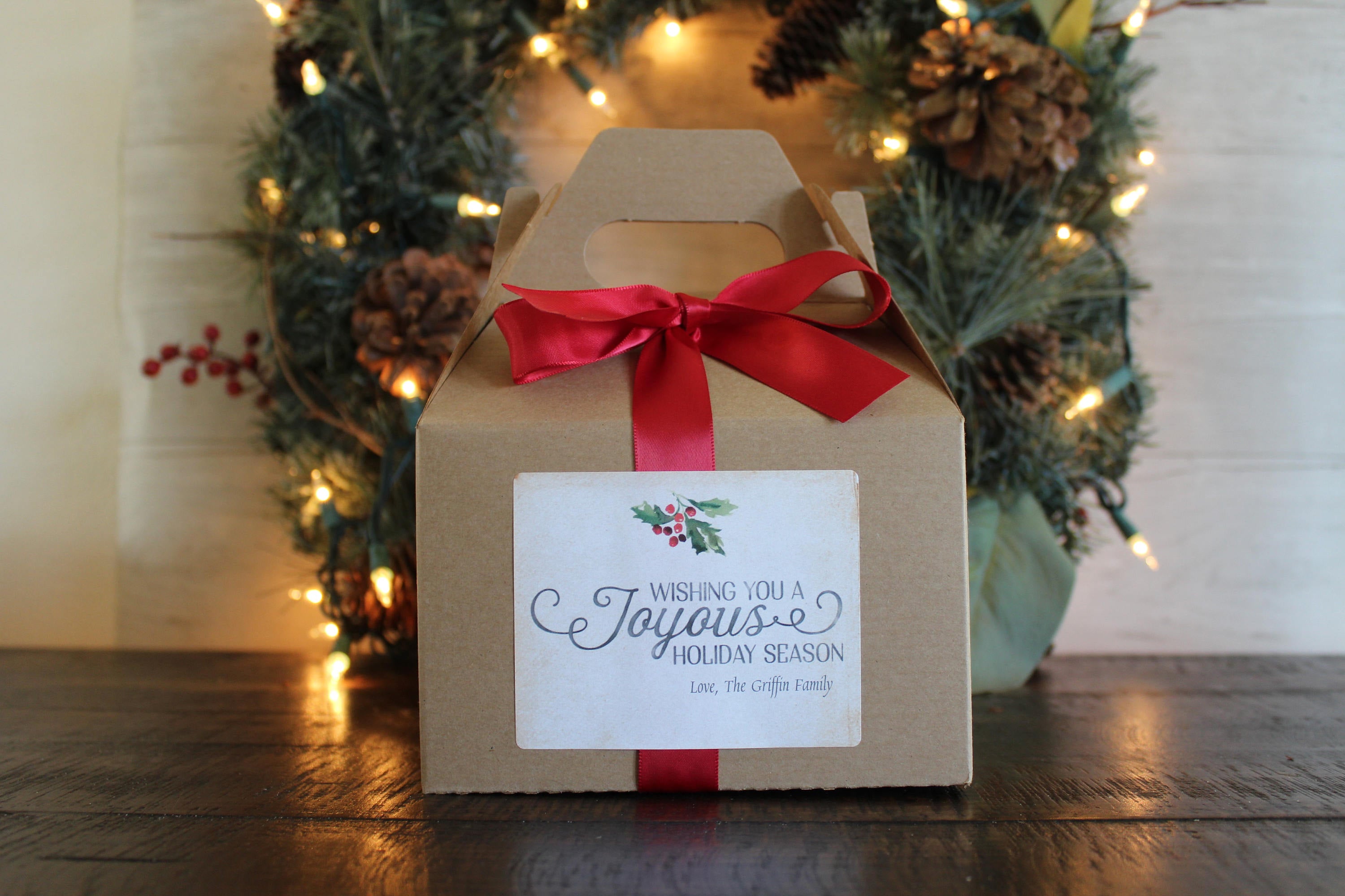 Merry & Bright Christmas Candle