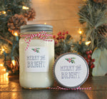 Merry & Bright Christmas Candle