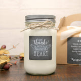 Give Thanks with a Grateful Heart Candle