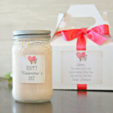 Valentines Day Candle