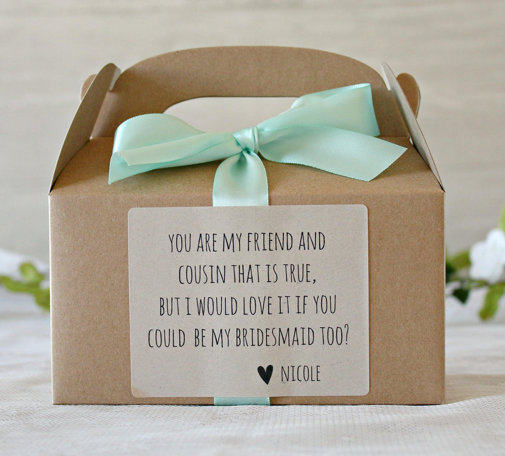 Bridesmaid Proposal Gift
