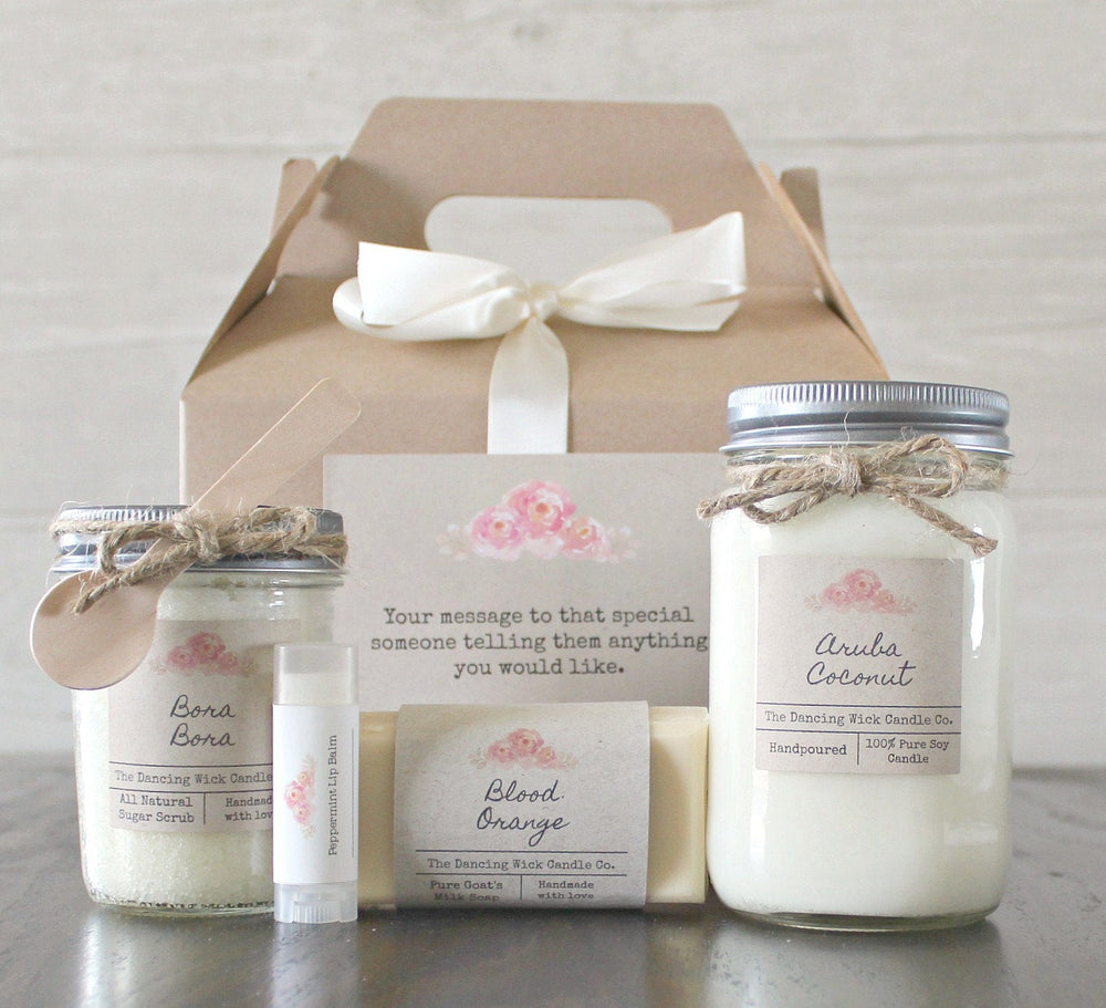 Candle & Spa Gift Set