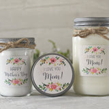 Mother's Day Gift Idea / Spa Gift Set For Mom / Candle Gift Set / Personalized Mother's Day Gift / I love you Mom gift / Happy Mother's Day