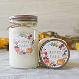 Happy Fall Candle