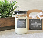 Love you to the Moon and Back Candle