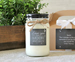 Love you to the Moon and Back Candle