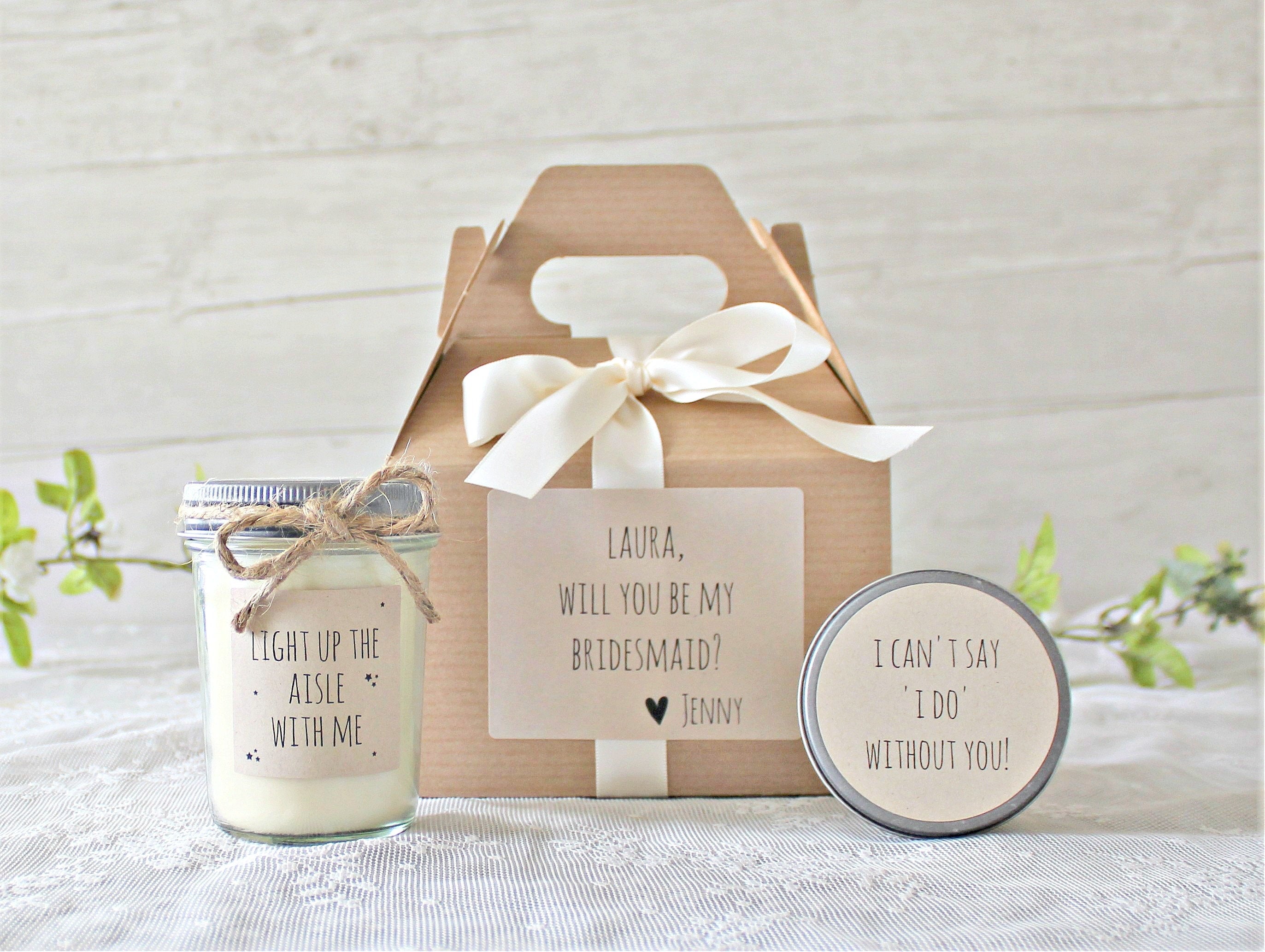 Bridesmaid Proposal Box - Light Up the Aisle