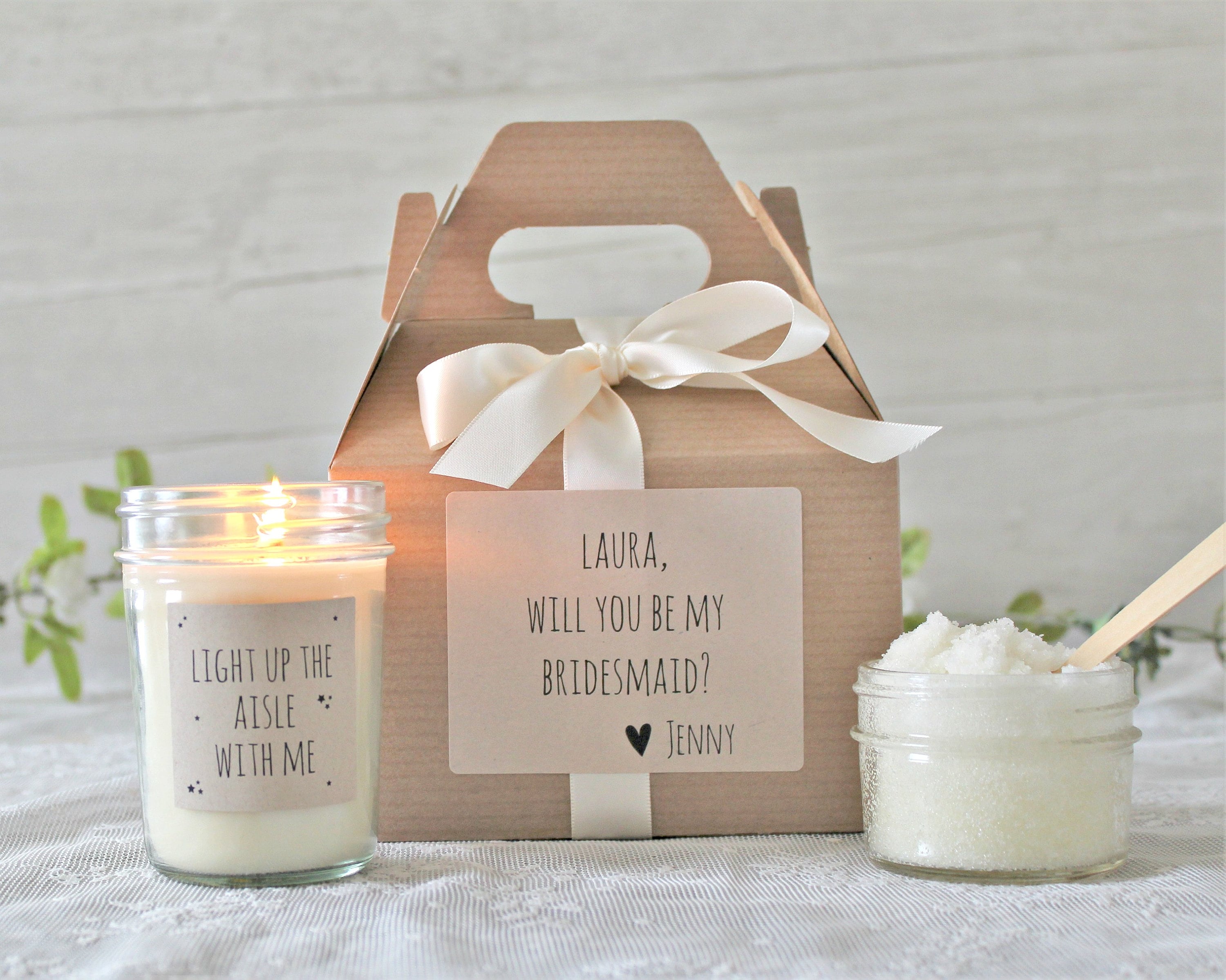 Bridesmaid Proposal Box - Light Up the Aisle