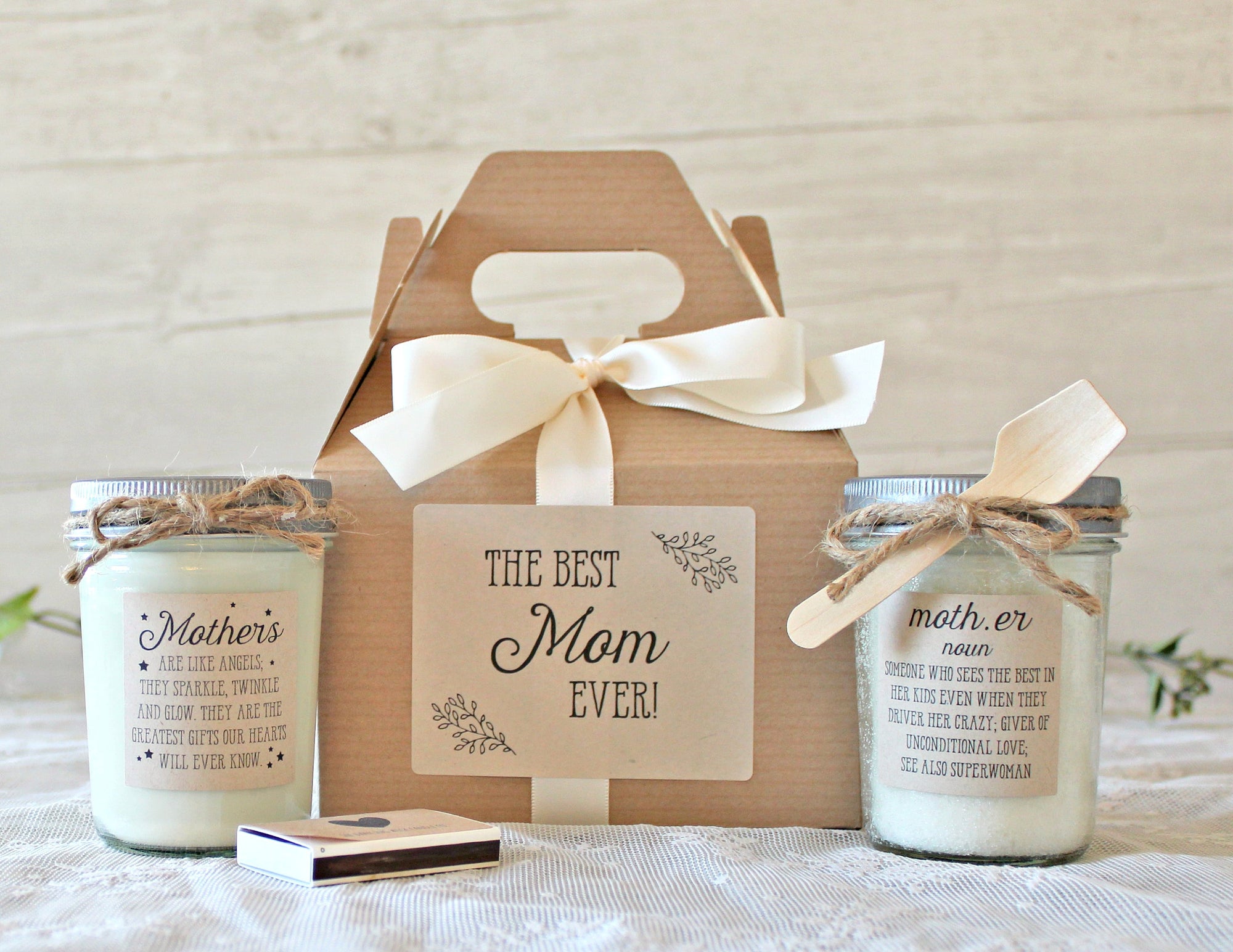 Mother's Day Gift Box, Mom Spa Gift Set, Mother's Day Gift from
