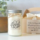 I love you / Valentines Day Gift  / Pure Soy Candle / Anniversary gift / Gift for Her / Gift for Him /Gift for Wife / Gift for Boyfriend