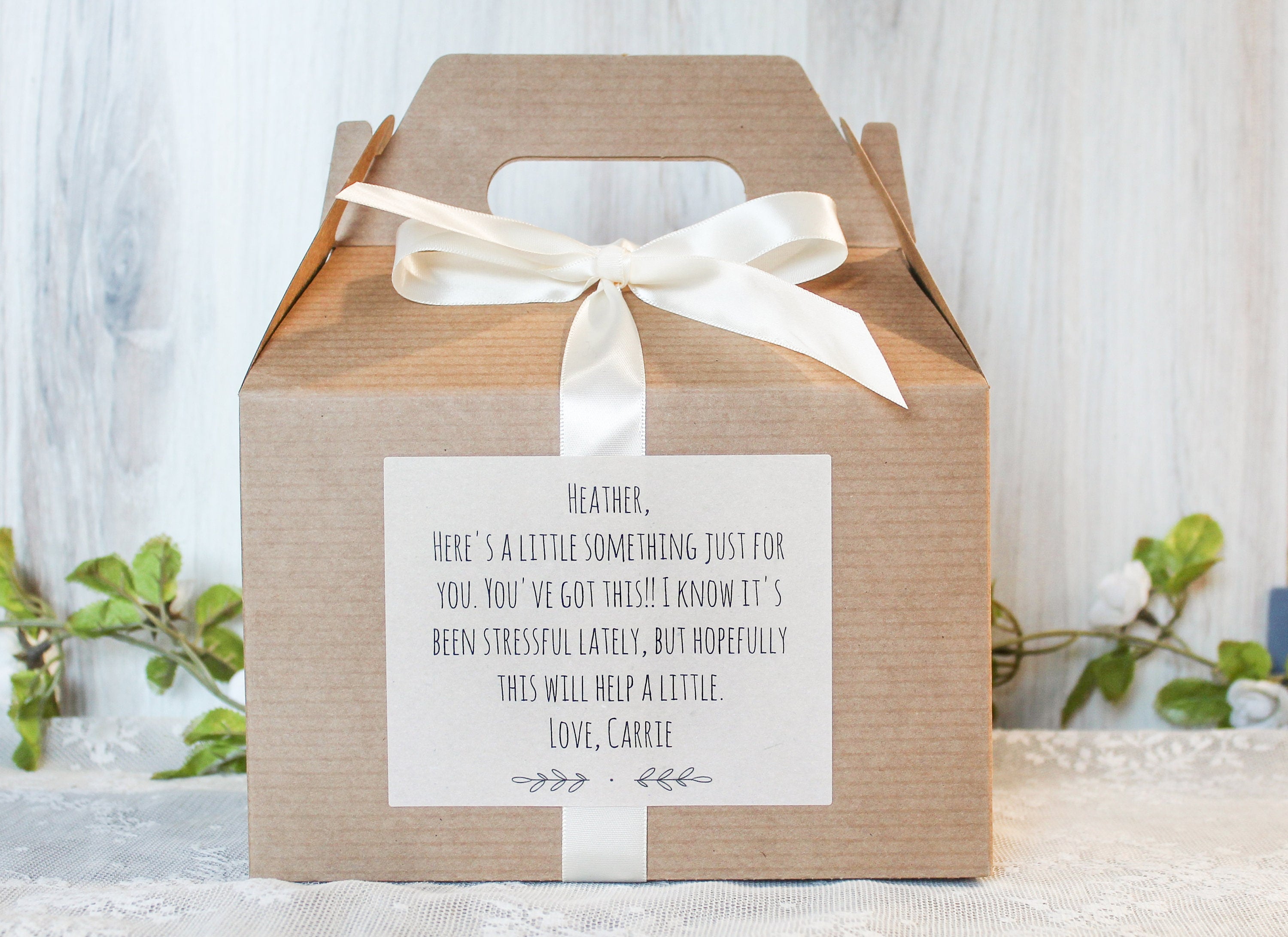 Stress relief Care Package / Relaxation self care gift box for friend, / Thinking of you gift /  Spa Gift Set / Sending Some sunshine