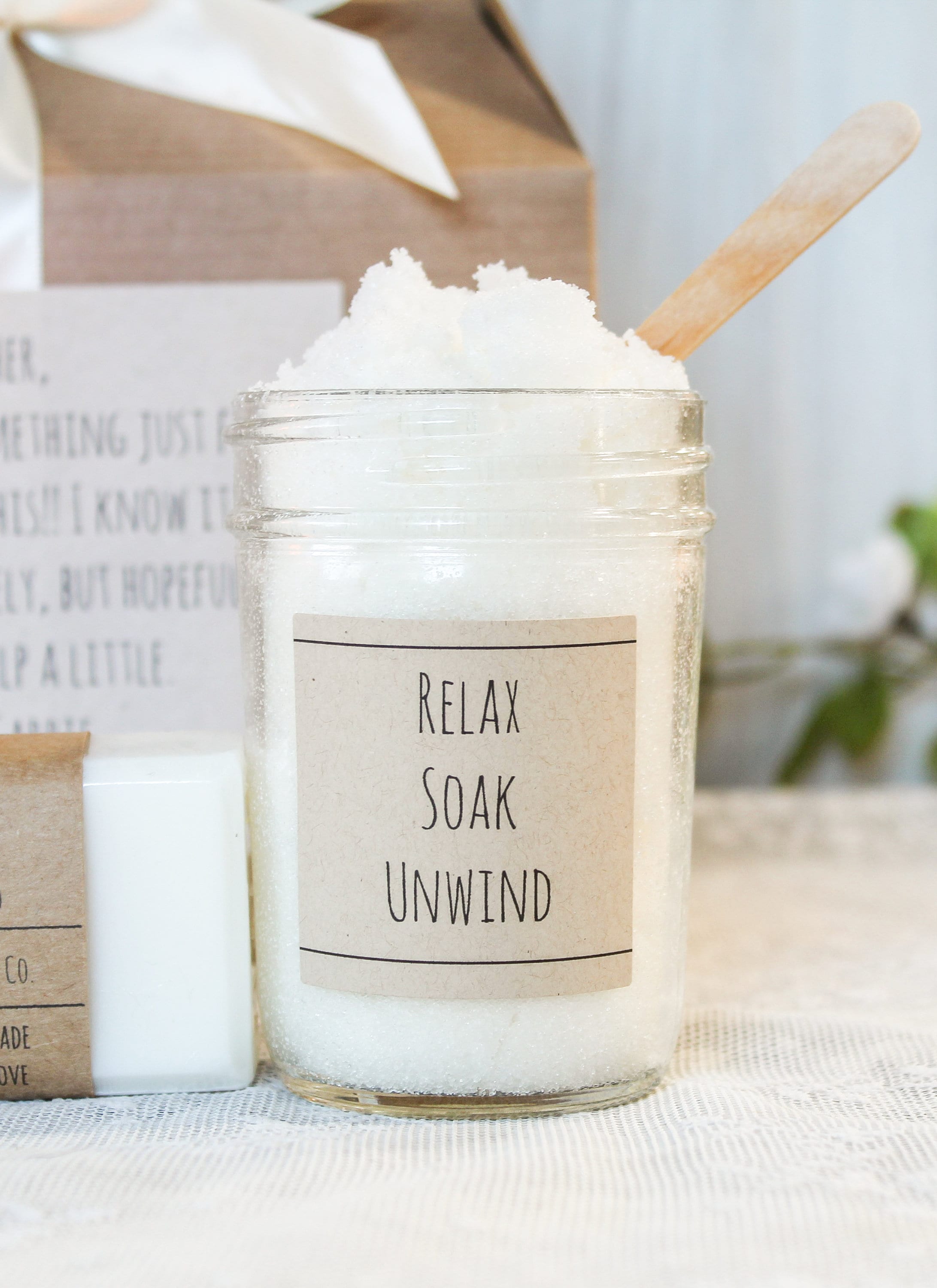 Stress relief Care Package / Relaxation self care gift box for friend, / Thinking of you gift /  Spa Gift Set / Sending Some sunshine