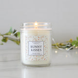 Bunny Kisses Candle / Easter Basket Gift / For Teen / Hostess Gift / Easter Decor / Easter Bunny / Scented Candle / Gift For Her /Soy Candle